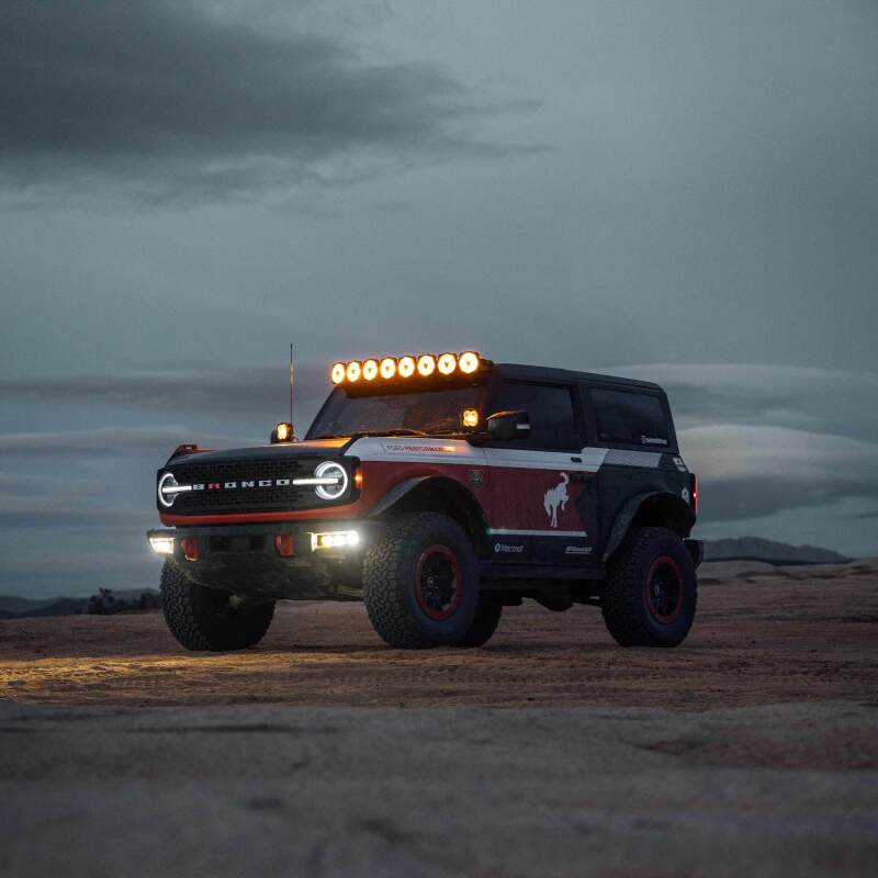 KC HiLiTES Gravity Titan LED Light Bar - 50in. (8-Light)-tuningsupply.com