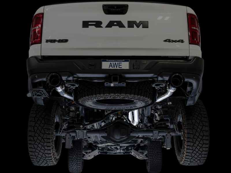 

AWE Tuning 3015-33630 - AWE3015-33630 - AWE Tuning 2025+ RAM 1500 RHO 3.0 I6 TT 0FG Dual Rear Exit Cat-Back Exhaust - Diamond Black Tips - Shipped in Europe - Tuningsupply.com
