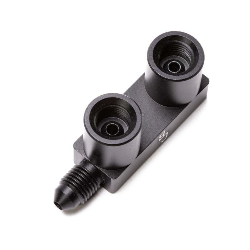 Chase Bays 3AN Male to 2 M10x1.0 Convex Female F Fitting-tuningsupply.com