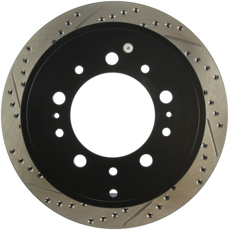 

Stoptech 127.44157R - STO127.44157R - StopTech Slotted & Drilled Sport Brake Rotor - Shipped in Europe - Tuningsupply.com
