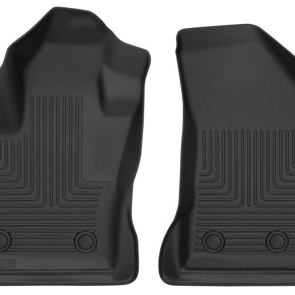 Husky Liners 17-18 Jeep Compass X-Act Contour Black Front Floor Liners-tuningsupply.com