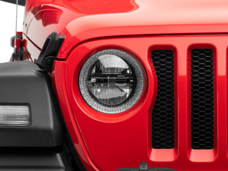 

Raxiom J142668 - RAXJ142668 - Raxiom 18-22 Jeep Wrangler JL/JT Axial 9-Inch LED Headlights w/RGB Halo- Black Housing (Clear Lens) - Shipped in Europe - Tuningsupply.com
