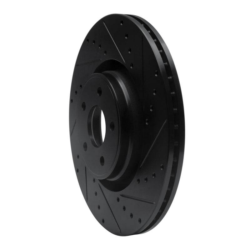 

R1 Concepts 633-54082R - RNC633-54082R - R1 14-18 Ford Focus ST Front Right Drilled & Slotted Black Brake Rotor - Shipped in Europe - Tuningsupply.com
