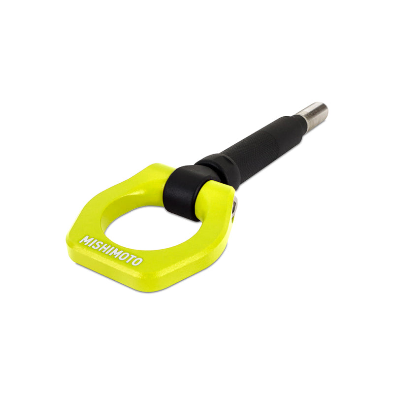 Mishimoto 13+ Subaru BRZ/FRS/86 / 18+ Subaru WRX Neon Yellow Racing Front Tow Hook-tuningsupply.com