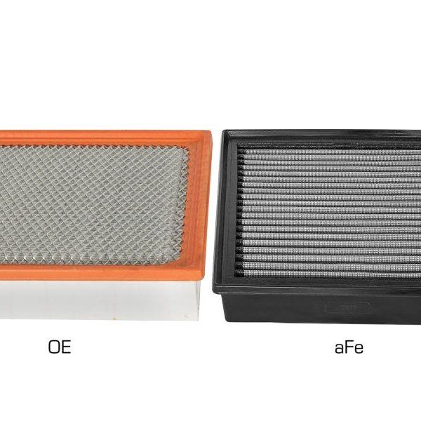 aFe MagnumFLOW Pro DRY S OE Replacement Filter 2017 GM Diesel Trucks V8 6.6L L5P-tuningsupply.com