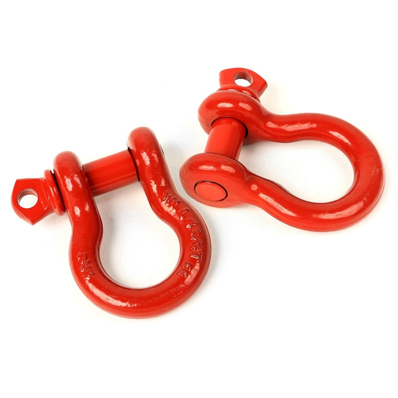 

Rugged Ridge 11235.08 - RUG11235.08 - Rugged Ridge Red 3/4in D-Shackles - Shipped in Europe - Tuningsupply.com
