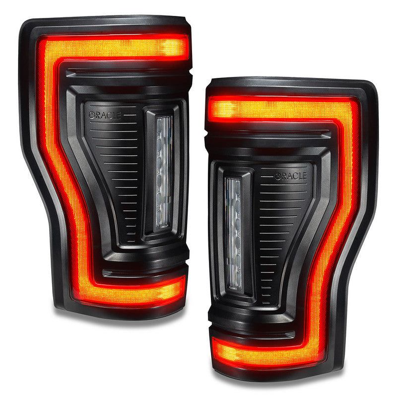 Oracle 17-22 Ford F-250/350 Superduty Flush Mount LED Tail Lights SEE WARRANTY-tuningsupply.com