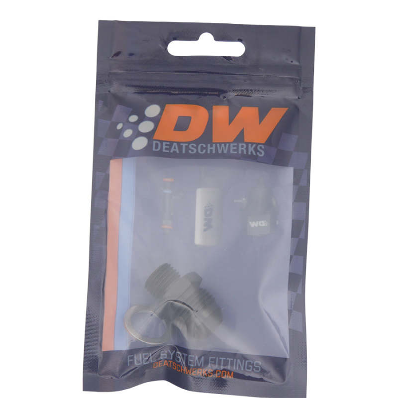 

DeatschWerks 6-02-0618-B - DWK6-02-0618-B - DeatschWerks 8AN Male Flare to M14 X 1.5 Male Metric Adapter (Incl Washer) - Anodized Matte Black - Shipped in Europe - Tuningsupply.com
