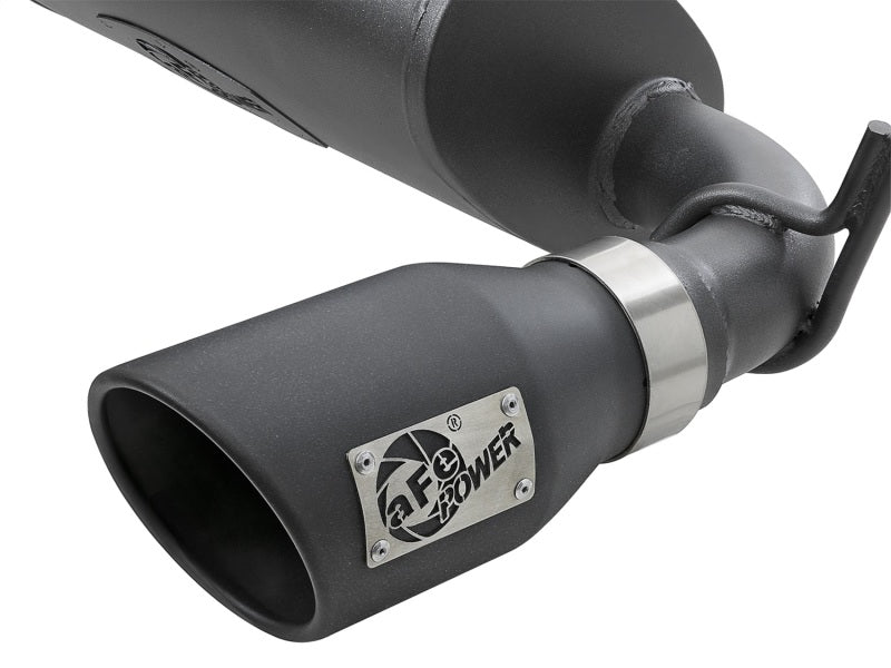 

aFe 49-48062-B - AFE49-48062-B - aFe Rebel Series 2.5in 409 SS Cat-Back Exhaust w/ Black Tips 2007+ Jeep Wrangler (JK) V6 3.6L/3.8L - Shipped in Europe - Tuningsupply.com
