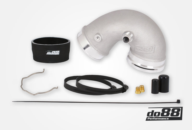 

do88 TR-250-S - DOBTR-250-S - do88 19-20 BMW M2 Comp (F87)/15-20 BMW M3/M4 (F8X) Intercooler to Throttle Body J-Pipe - Shipped in Europe - Tuningsupply.com
