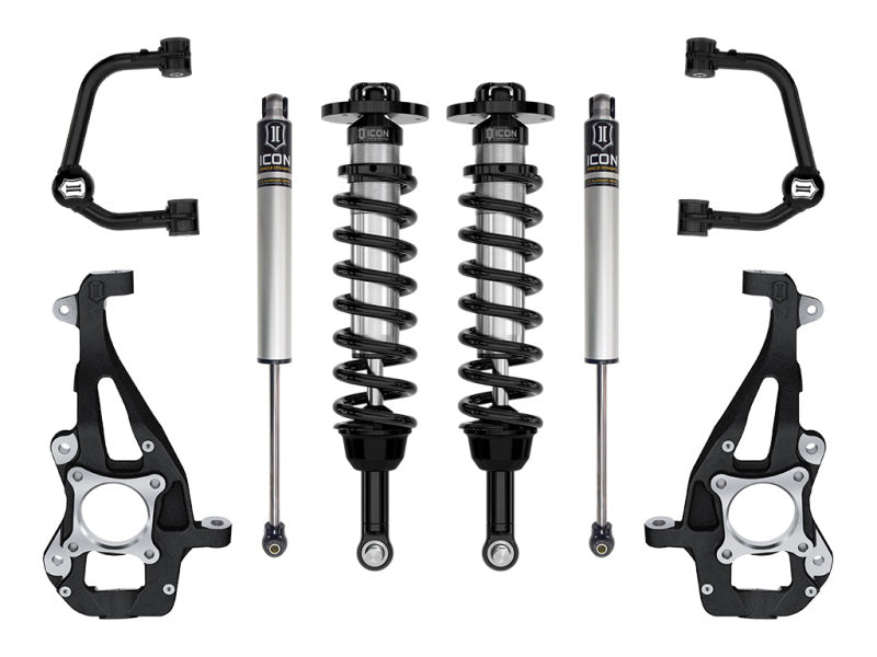 

ICON K93141T - ICOK93141T - ICON 21-23 Ford F150 4WD 3.5-4.5in  Stage 1 Suspension System With Tubular Upper Control Arms - Shipped in Europe - Tuningsupply.com
