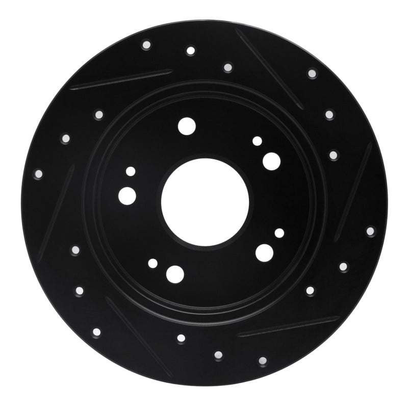 

R1 Concepts 633-59024L - RNC633-59024L - R1 97-15 Acura ILX Rear Left Drilled & Slotted Black Brake Rotor - Shipped in Europe - Tuningsupply.com
