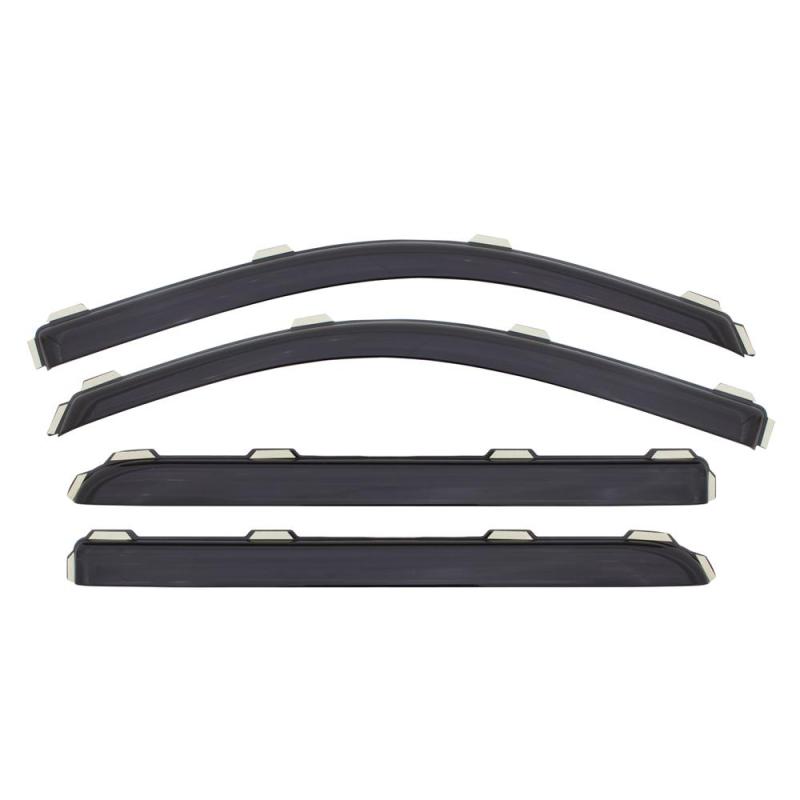 AVS 97-03 Pontiac Grand Prix Ventvisor In-Channel Front & Rear Window Deflectors 4pc - Smoke-tuningsupply.com