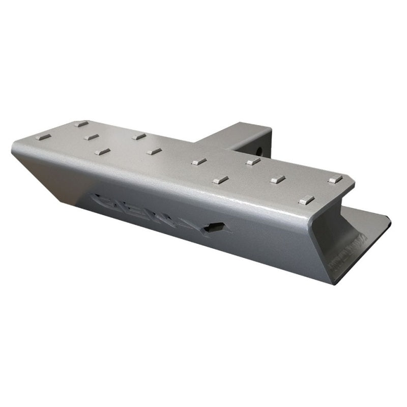 Gen-Y Skid Plate - 2in Shank - Clear Coated Aluminum-tuningsupply.com