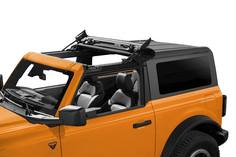 

Bestop 52460-17 - BES52460-17 - Bestop 21-26 Bronco Bronco Raptor 2-Door Sunrider For Hardtop (Premium Black Twill) - Shipped in Europe - Tuningsupply.com
