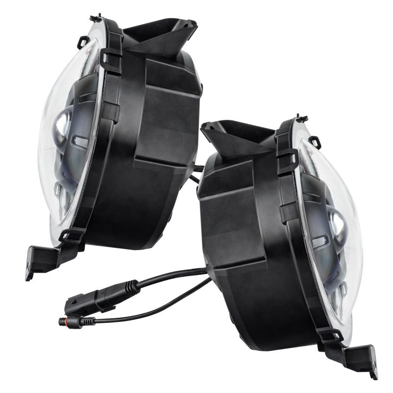 Oracle Oculus Bi-LED Projector Headlights for Jeep JL/Gladiator JT - Matte Blk - 5500K SEE WARRANTY-tuningsupply.com