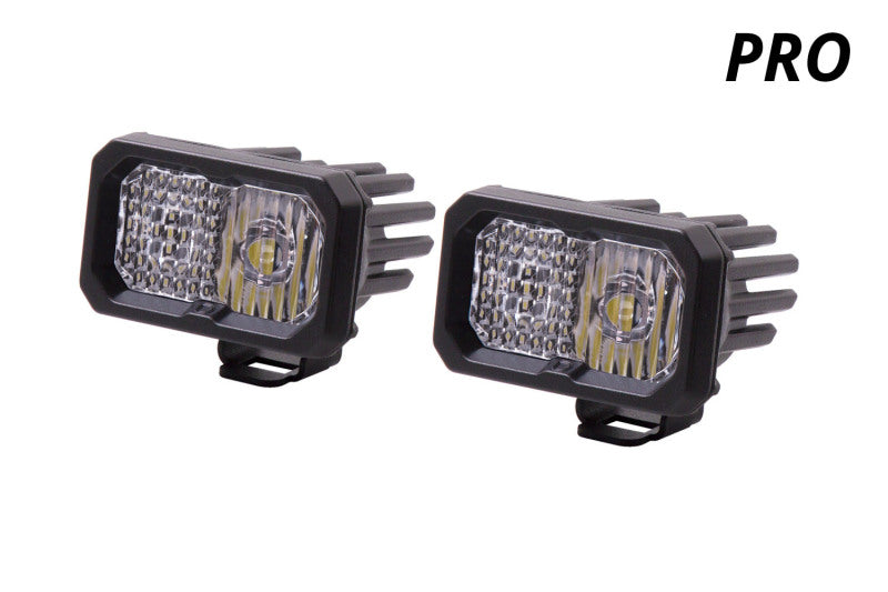 Diode Dynamics Stage Series 2 In LED Pod Pro - White Fog Standard ABL (Pair)-tuningsupply.com