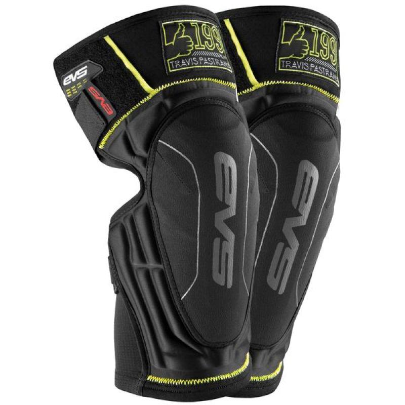 EVS TP 199 Lite Knee Guard Black-Large/XL-tuningsupply.com