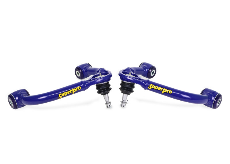 

Superpro TRC6675 - SPRTRC6675 - SuperPro 2021+ Ford F150 Fixed Offset Front Upper Control Arm Set - Shipped in Europe - Tuningsupply.com
