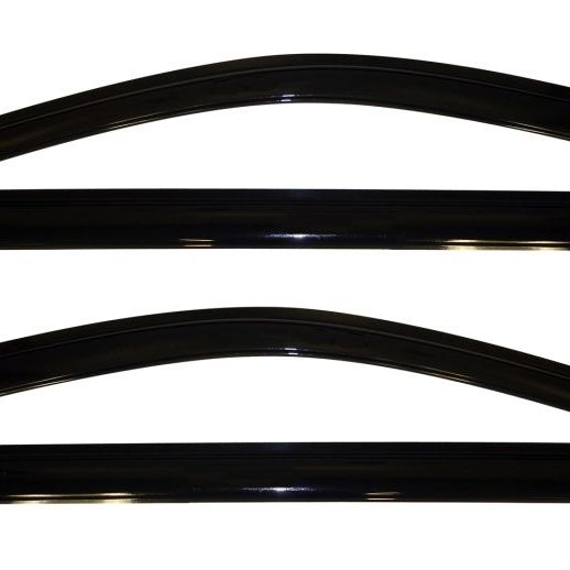 AVS 08-16 Chrysler Town & Country Ventvisor Outside Mount Window Deflectors 4pc - Smoke-tuningsupply.com