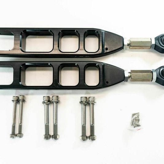 ISC Suspension 08-21 Subaru Impreza V3 Rear Adjustable Control Arms - Stealth Series Black-tuningsupply.com