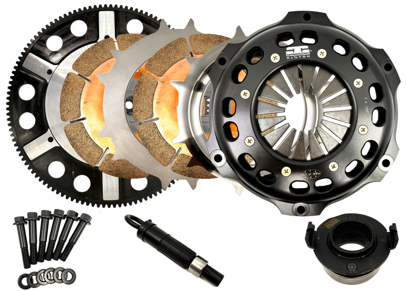 Competition Clutch Honda/Acura K Series 184mm Twin Disc Ceramic Clutch Kit-tuningsupply.com