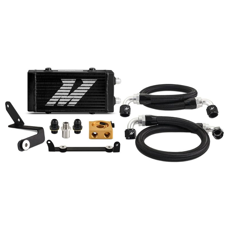 Mishimoto 2023+ Toyota GR Corolla Oil Cooler Kit - Thermostatic - Black-tuningsupply.com