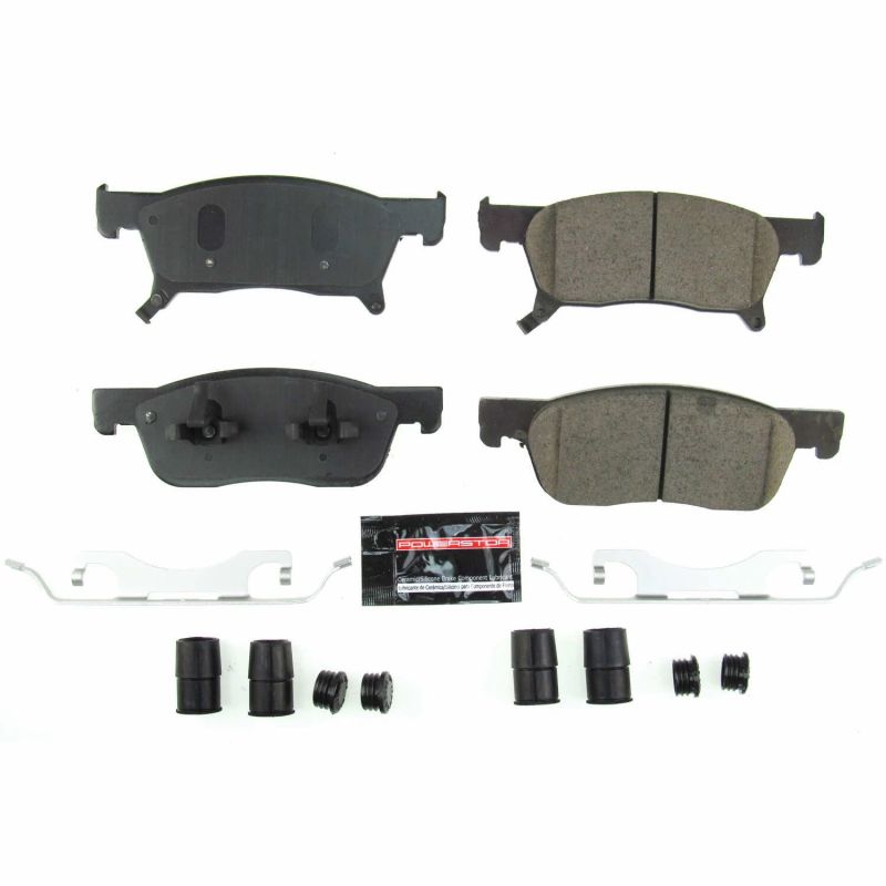 Power Stop 2019 Subaru Ascent Front Z23 Evolution Sport Brake Pads w/Hardware-tuningsupply.com