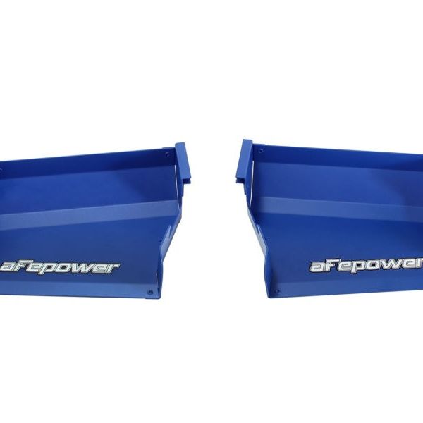 aFe MagnumFORCE Intakes Scoops AIS BMW 335i (E90/92/93) 07-13 L6-3.0L (Blue)-tuningsupply.com