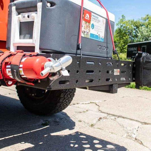 Fishbone Offroad 2In Hitch Cargo Basket-tuningsupply.com