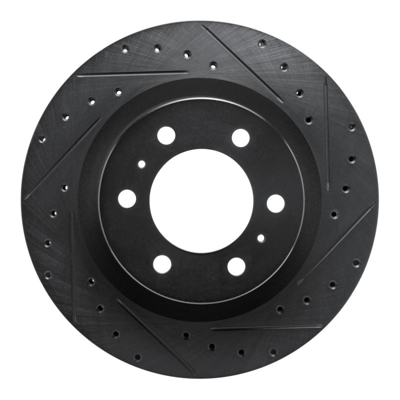 

R1 Concepts 633-76162R - RNC633-76162R - R1 2022-2025 Lexus LX600 Front Right Drilled & Slotted Black Brake Rotor - Shipped in Europe - Tuningsupply.com

