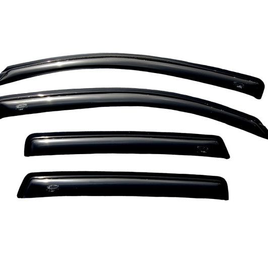 AVS 07-12 Dodge Caliber Ventvisor Outside Mount Window Deflectors 4pc - Smoke-tuningsupply.com