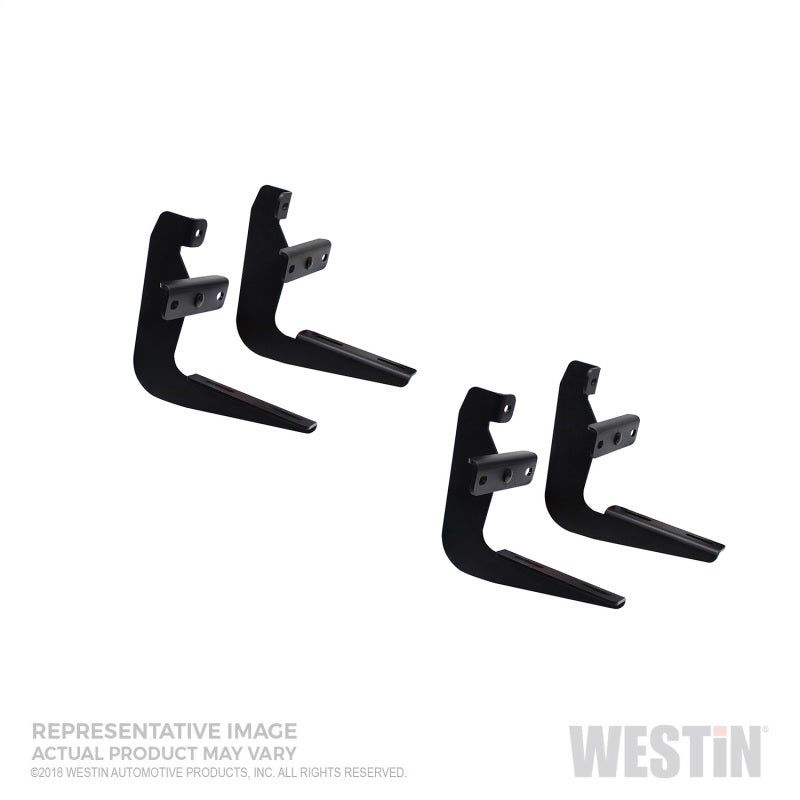 Westin 2007-2018 Toyota Tundra D-Cab/Crew Max Running Board Mount Kit - Black-Hardware Kits - Other-Westin-WES27-1725-SMINKpower Performance Parts