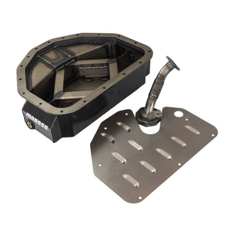 

Moroso 20947 - MOR20947 - Moroso Toyota 1JZ/2JZ  Front Sump Road Race Baffled 4in Deep Oil Pan - Shipped in Europe - Tuningsupply.com

