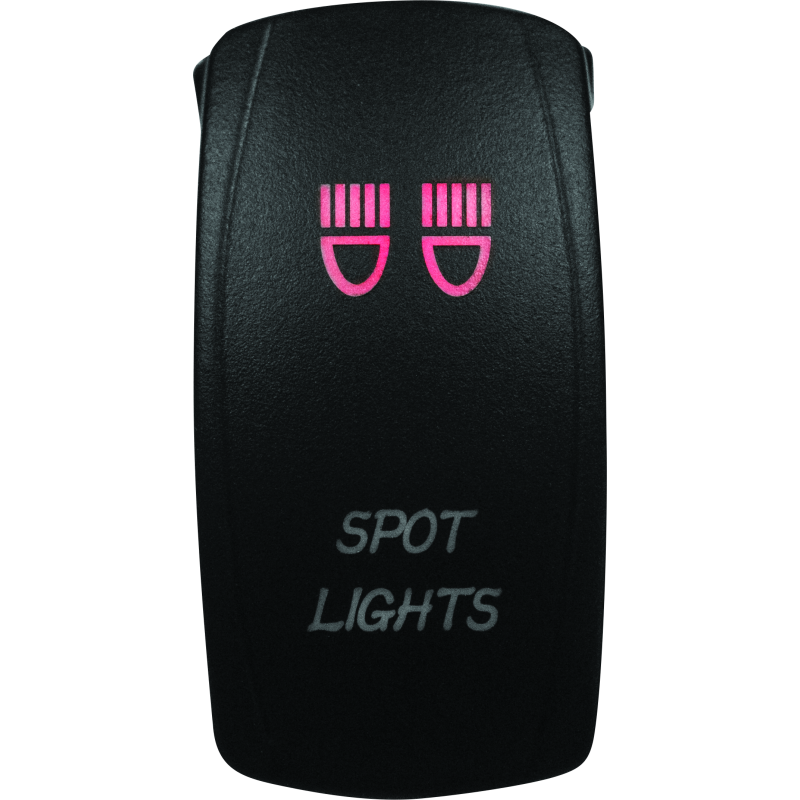 DragonFire Racing Lighted Switch Spot Light On/Off Red-tuningsupply.com