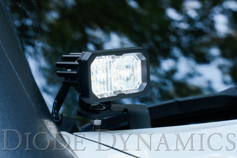 Diode Dynamics Stage Series 2 In LED Pod Pro - White Combo Standard ABL (Pair)-tuningsupply.com