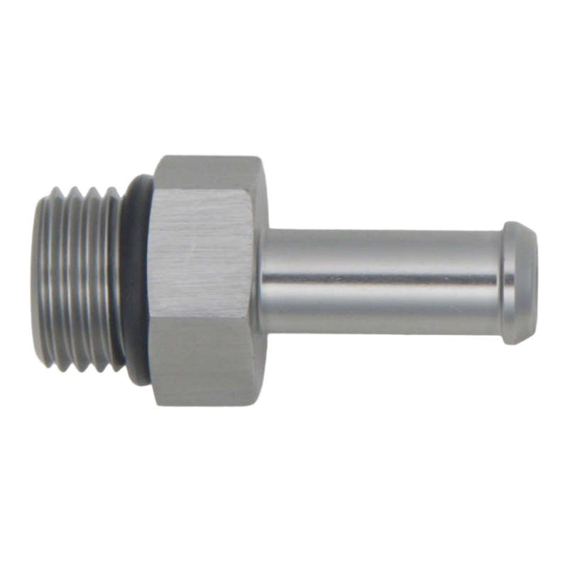 DeatschWerks 6AN ORB Male To 5/16in Barb Fitting (Single Barb - Incl O-Ring)-tuningsupply.com