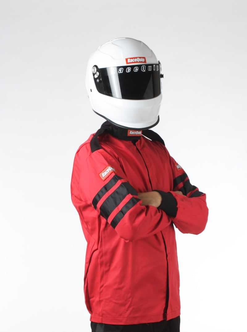 RaceQuip Red SFI-1 1-L Jacket - 2XL-tuningsupply.com