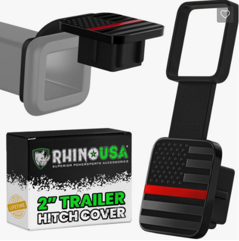 

Rhino USA TO-HTCVRUSA-RED - RSATO-HTCVRUSA-RED - Rhino USA 2In American Flag Hitch Cover - Black & Red - Shipped in Europe - Tuningsupply.com
