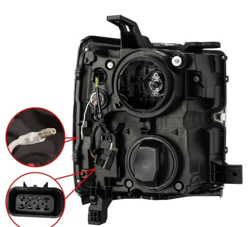 

AlphaRex 880098 - ARX880098 - AlphaRex 15-19 Chevy Silverado 2500/3500 LUXX-Series Proj. Headlights Blk w/Actv SeqSig & SBDRL - Shipped in Europe - Tuningsupply.com
