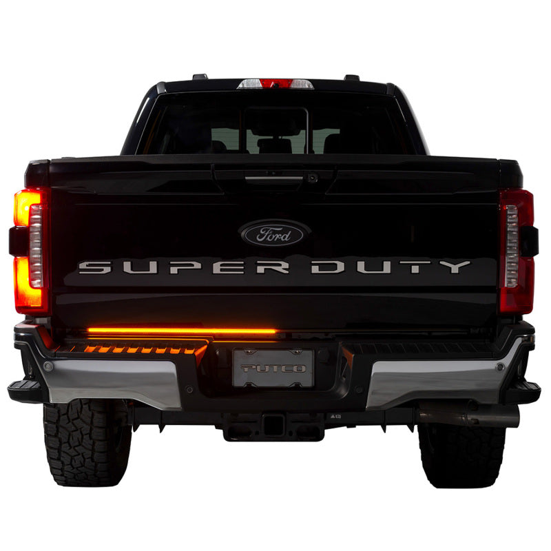 

Putco 9202960-26 - PUT9202960-26 - Putco 23-24 Ford SuperDuty F-250 60In Direct Fit Blade Kit Tailgate Bars w/ LED Taillamps - Shipped in Europe - Tuningsupply.com

