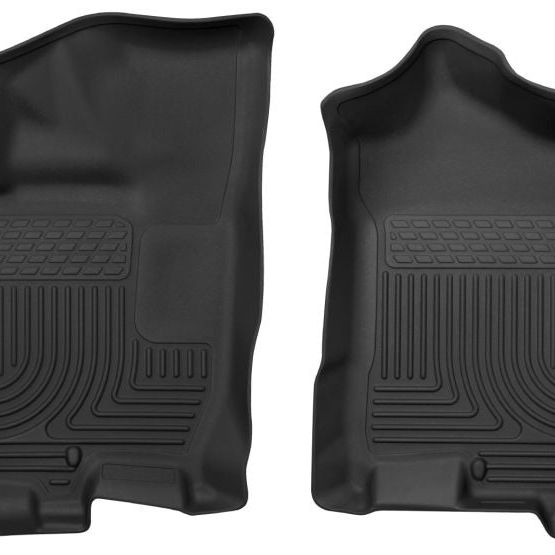 Husky Liners 17-24 Nissan Titan Crew Cab/16-24 Titan XD Crew Cab X-Act Front Floor Liner Set Black-tuningsupply.com