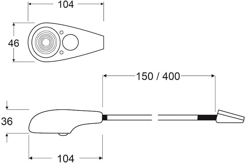 Hella Interiorlamp 400 Bic Md931V Black 2Ja-tuningsupply.com