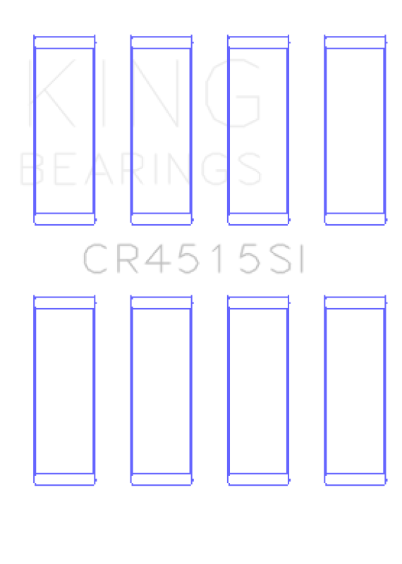 

King Engine Bearings CR4515SI - KINGCR4515SI - King Engine Bearings Ford/Mazda 2.0L Duratec (Size STD) Silicon Bi-Metal Aluminum Rod Bearing Set - Shipped in Europe - Tuningsupply.com
