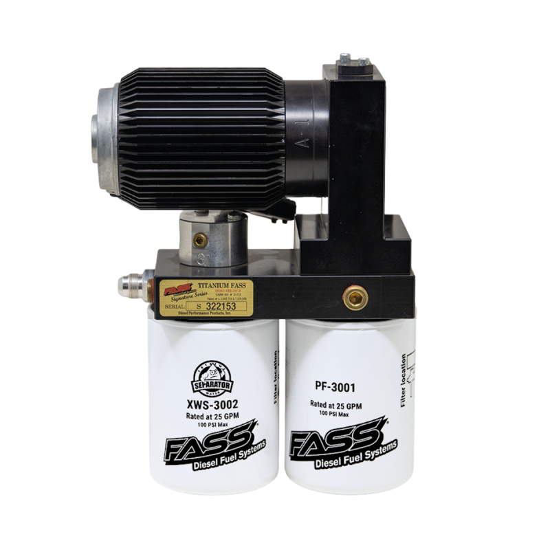 
    

FASS Fuel Systems TSPF17180F140G - FASSTSPF17180F140G - FASS 11-16 Ford F250/F350 Powerstroke 140gph/55psi Titanium Series Plus Fuel Air Separator - Shipped in Europe - Tuningsupply.com

  