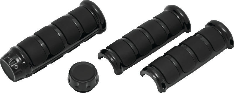 Kuryakyn ISO Grips For Heated Grips Black-tuningsupply.com