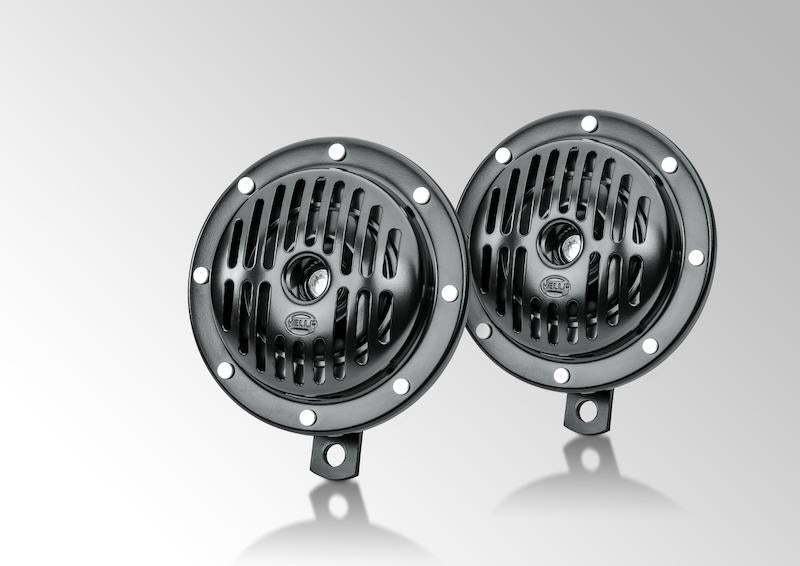 

Hella LA004811042 - HELLA004811042 - Hella Supertone Horn Kit 12V 310/380HZ HTone Black - Shipped in Europe - Tuningsupply.com
