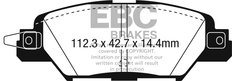 
  

EBC  - EBCDP23071 - EBC 2016 Mazda CX-5 2.0L Greenstuff Rear Brake Pads - Shipped in Europe - Tuningsupply.com


