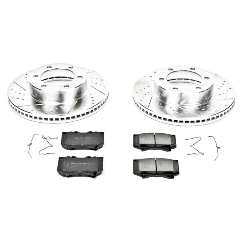

PowerStop K2323 - PSBK2323 - Power Stop 01-02 Toyota Sequoia Front Z23 Evolution Sport Brake Kit - Shipped in Europe - Tuningsupply.com

