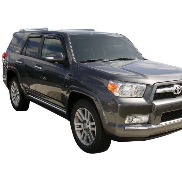 AVS 10-18 Toyota 4Runner Ventvisor Outside Mount Window Deflectors 4pc - Smoke-tuningsupply.com